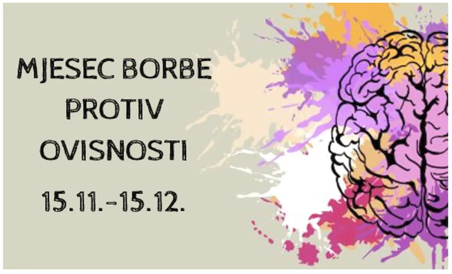 Natječaj za slogan u Mjesecu borbe protiv ovisnosti