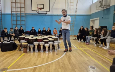 Ruksak (pun) kulture- Branko Trajkov i radionica s bubnjevima