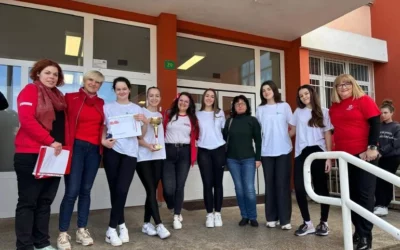 Gradsko natjecanje mladih Crvenog križa u našoj školi