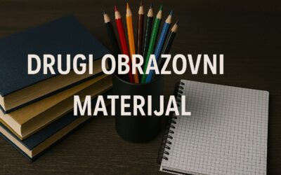 Popis drugih obrazovnih materijala za 2025. – 2026. godinu