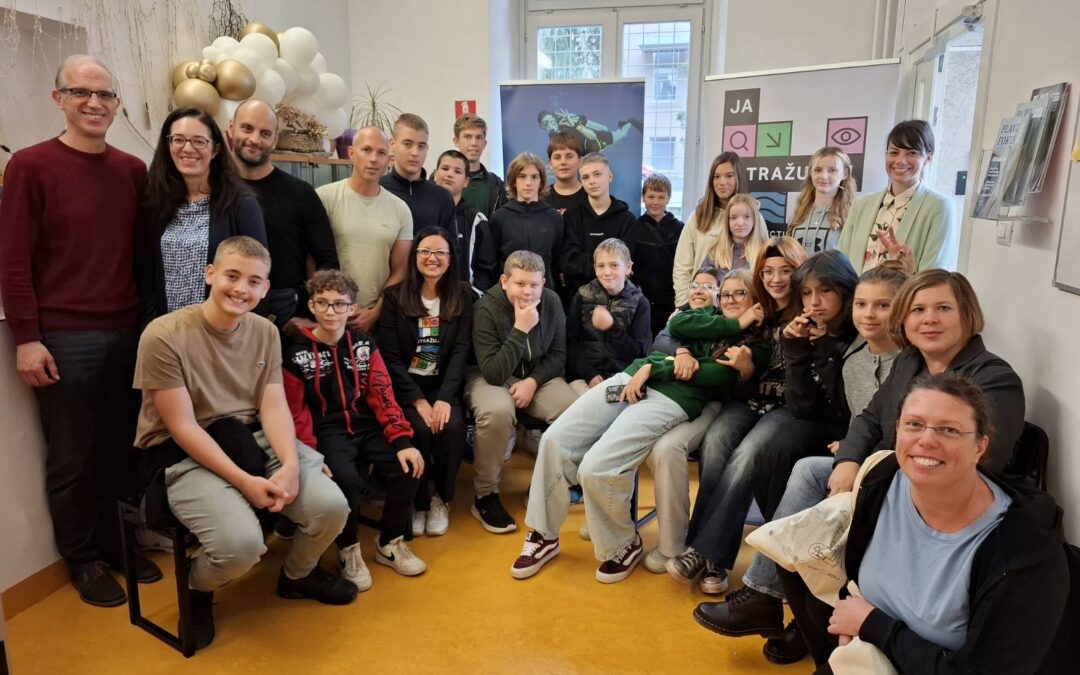 Posjet 7. b razreda Sveučilištu Jurja Dobrile u Puli – studiju Znanost o moru