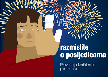 Obavijest o pirotehnici -MUP