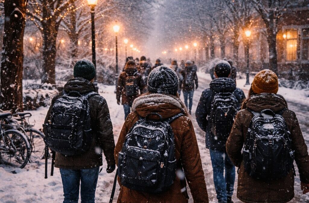 Završili zimski praznici! Povratak u školu!