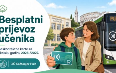 Obavijest o javnom prijevozu u 2026./2027. godini